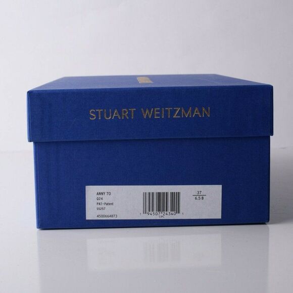 Stuart Weitzman Womens Anny 70 Pumps Heels Patent Leather Beige Nude 37 6.5 . - Picture 7 of 11